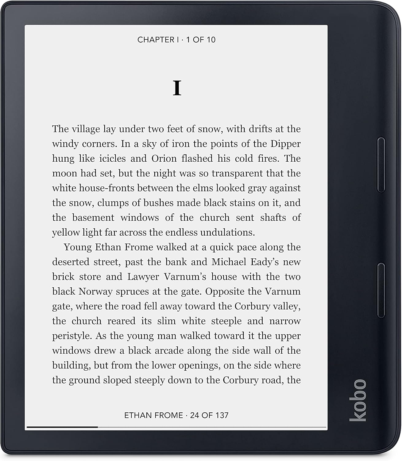 Kobo Sage 8” HD eReader with Adjustable Brightness and Blue Light Filter - New Condition