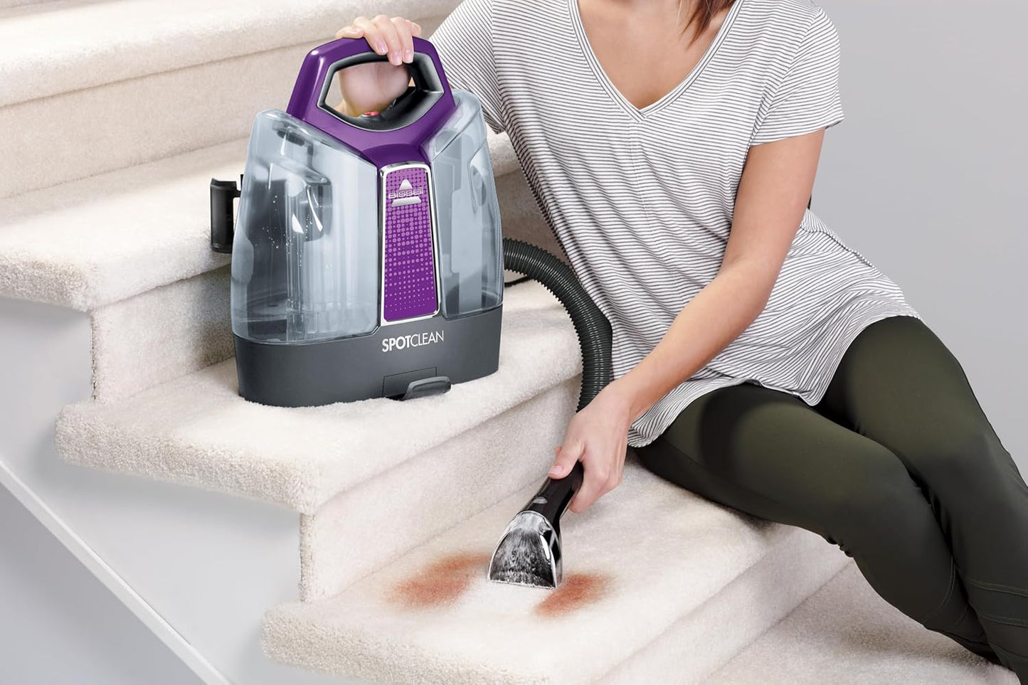 BISSELL SpotClean 36984 Portable Carpet & Upholstery Cleaner 330W - Good Condition