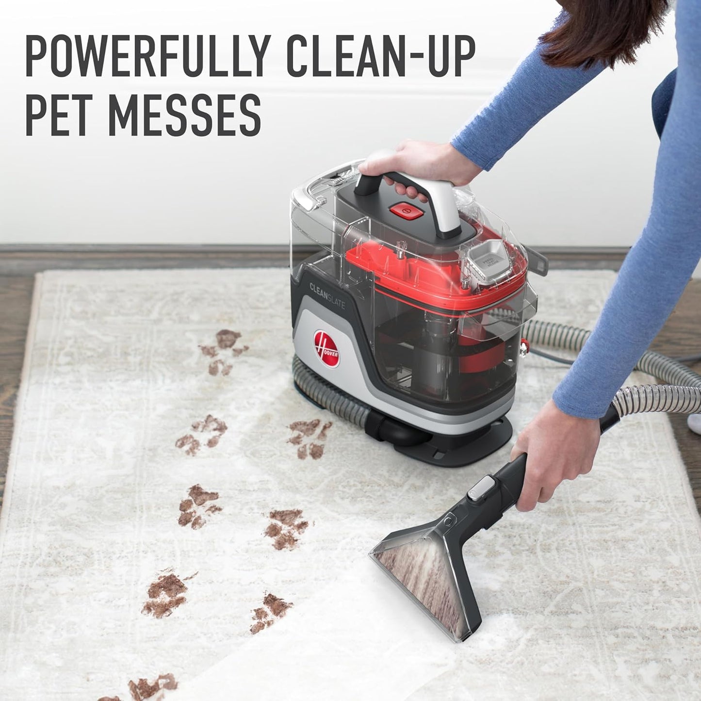 Hoover CleanSlate Plus Portable Carpet + Upholstery Spot Cleaner Machine - Good Condition