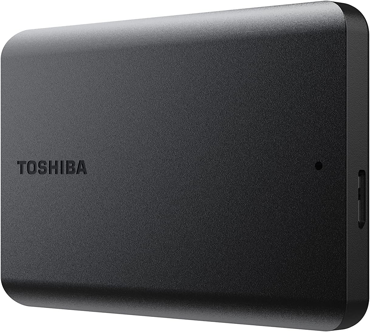 Toshiba 1TB Canvio Basics Portable Hard Drive Storage - New Condition
