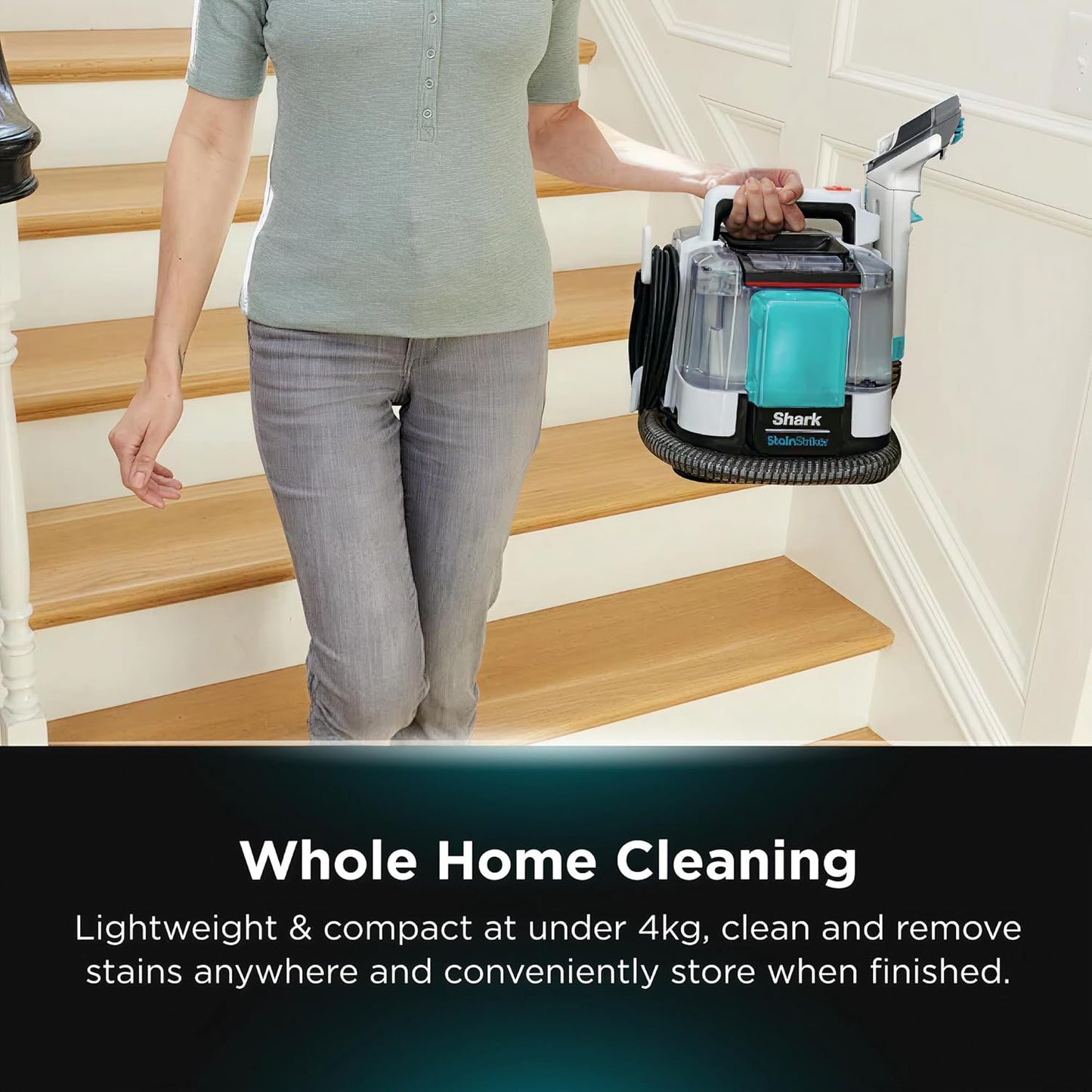 Shark StainStriker Portable Carpet and Upholstery Cleaner - Good Condition