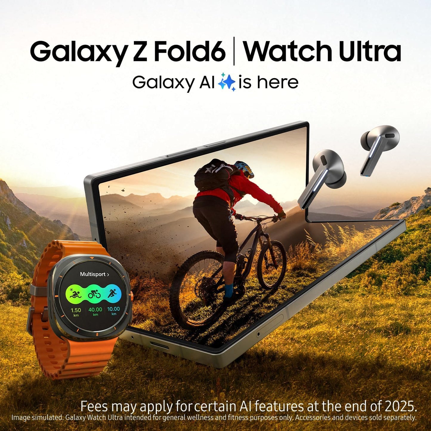 Samsung Galaxy Z Fold6 12GB 256GB Smartphone – Pink - New Condition