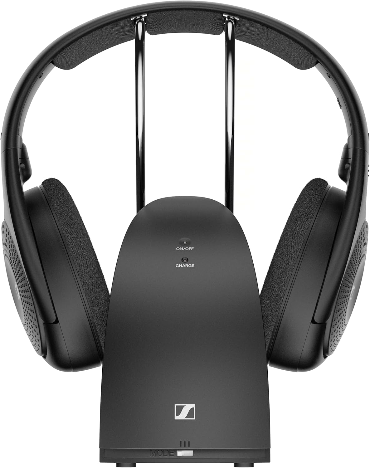 Sennheiser RS 120-W On-Ear Wireless Headphones, Black - Excellent Condition