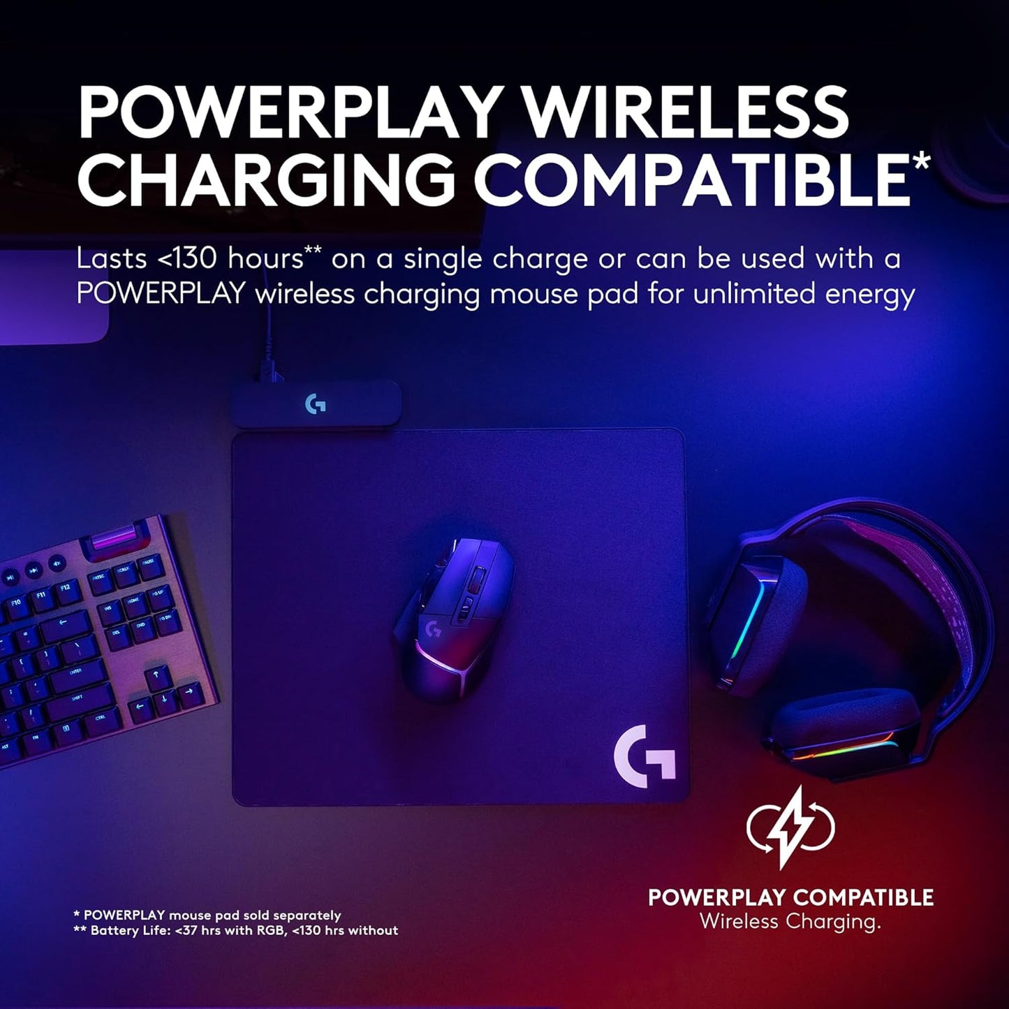 Logitech G502 X Plus Wireless Gaming Mouse – Black - New Condition