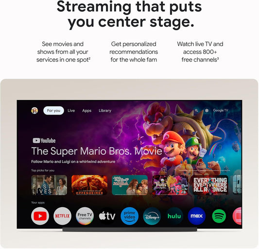 Google TV Streamer 4K (2024) – Porcelain - New Condition