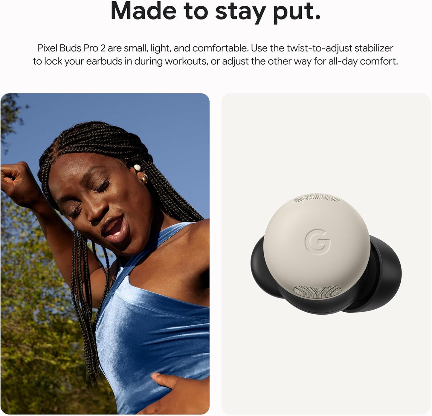 Google Pixel Buds Pro 2 – Wireless Earbuds with Active Noise Cancellation - Excellent Condition