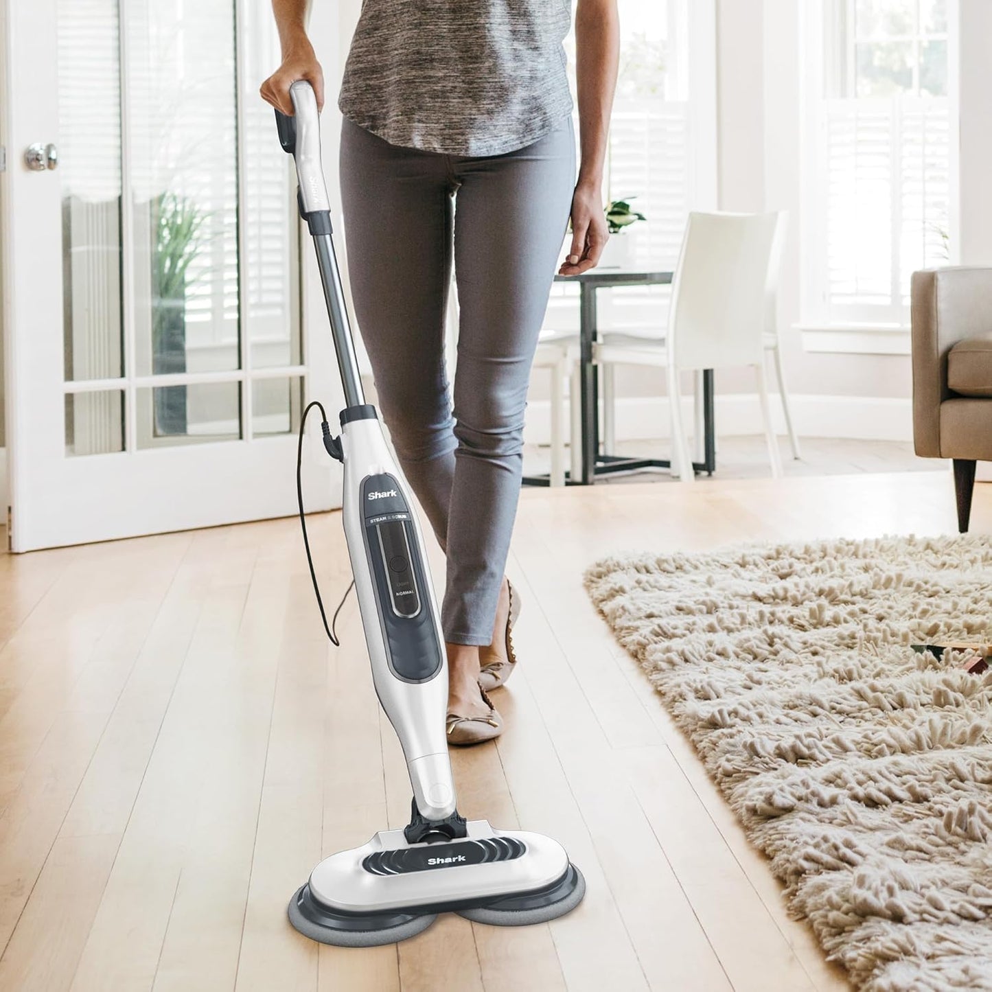 Shark Steam & Scrub Automatic Steam Mop, Hard Floor Cleaner & Steamer - Excellent Condition