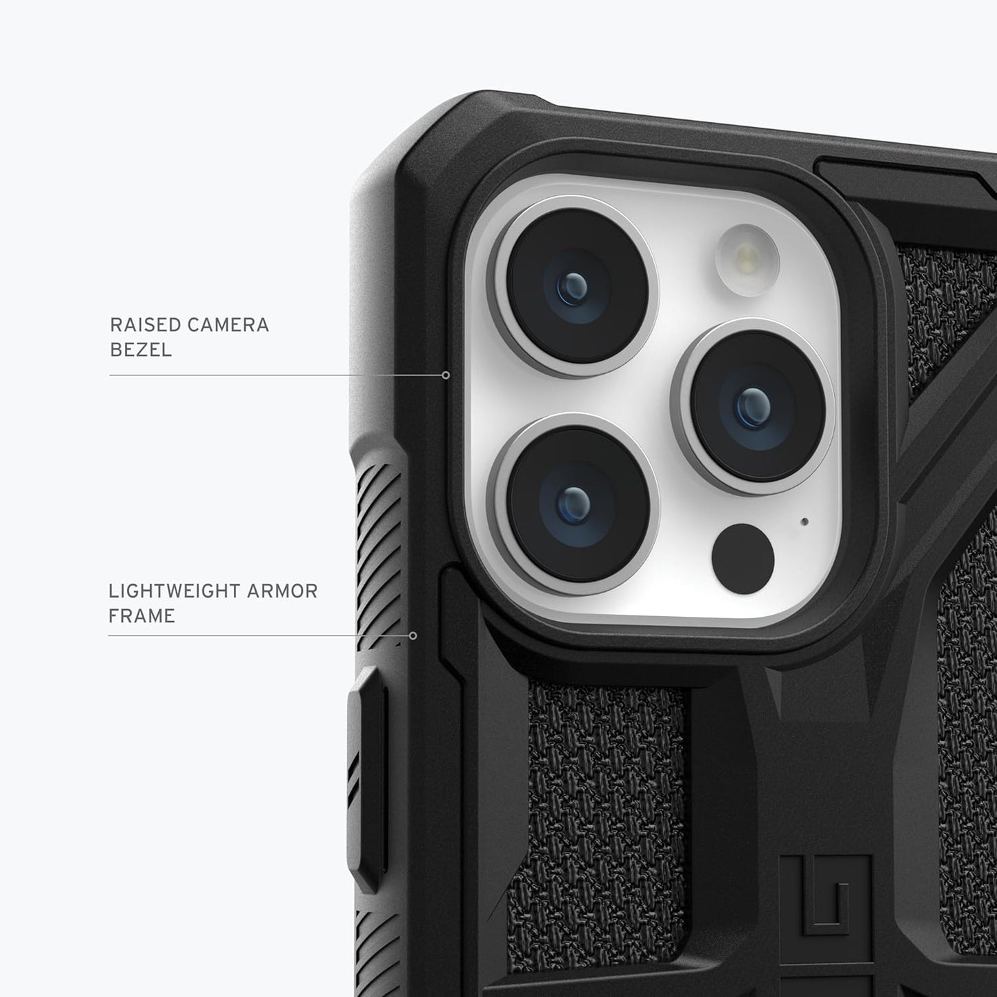 UAG Monarch Kevlar Case for iPhone Pro Max, Black - New Condition