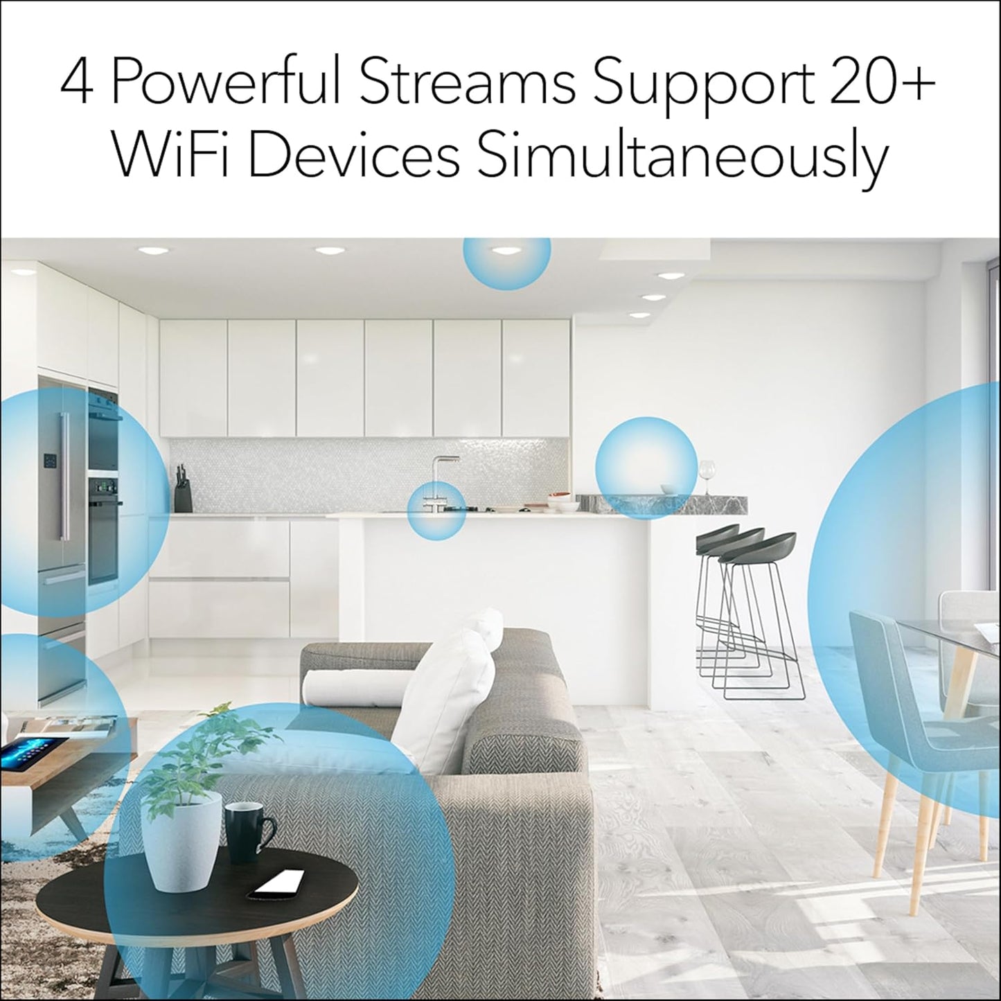 NETGEAR EAX15 WiFi 6 Mesh Range Extender AX1800 - New Condition