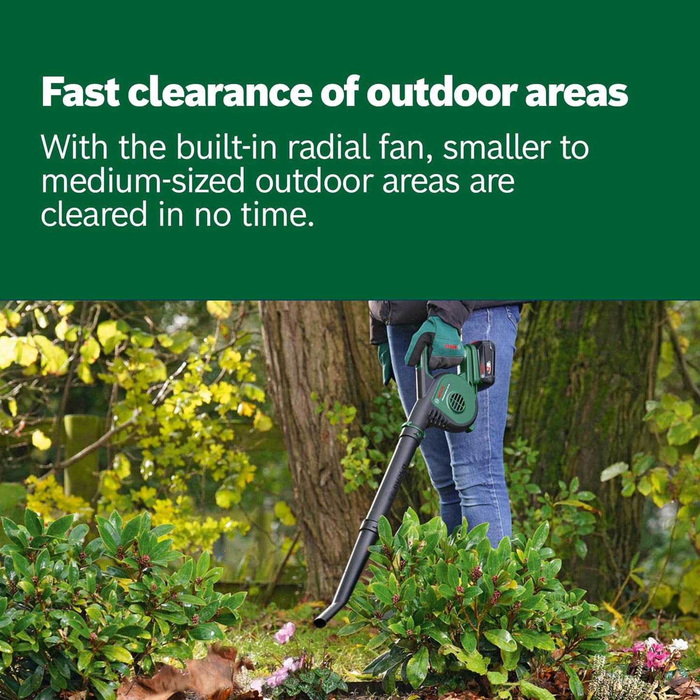 Bosch UniversalLeafBlower 18V-130 Cordless Leaf Blower – 18V (Tool Only) - New Condition