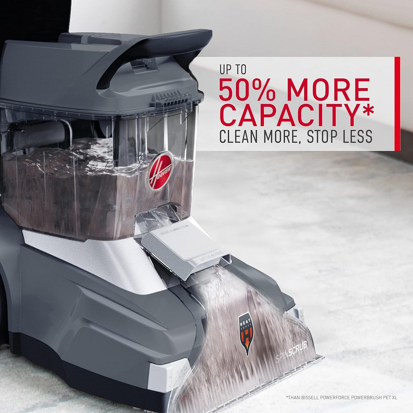Hoover PowerScrub XL Pet Carpet Cleaner Machine – Upright Shampooer, FH68050 - New Condition