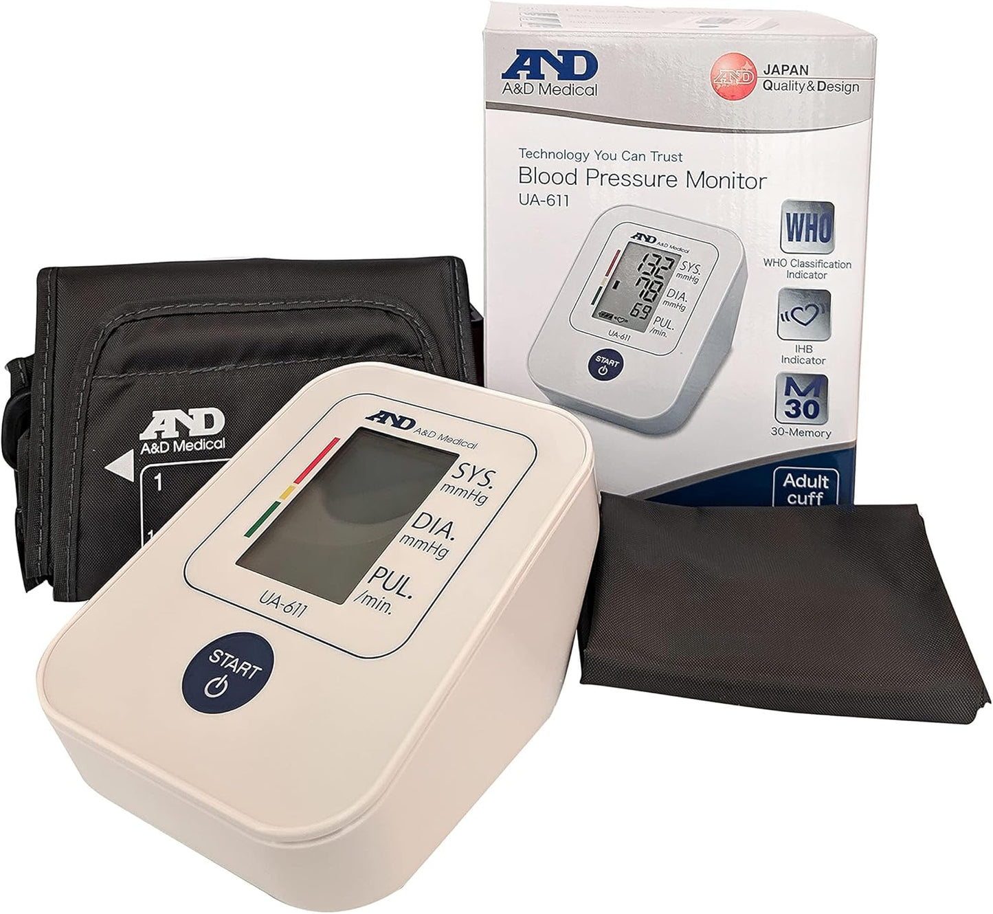 A&D Medical UA-611 Blood Pressure Monitor - New Condition