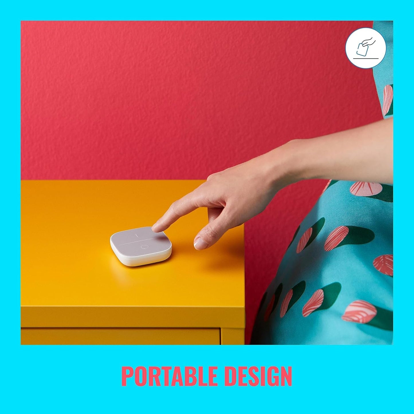 WiZ Connected Portable Smart Button - New Condition