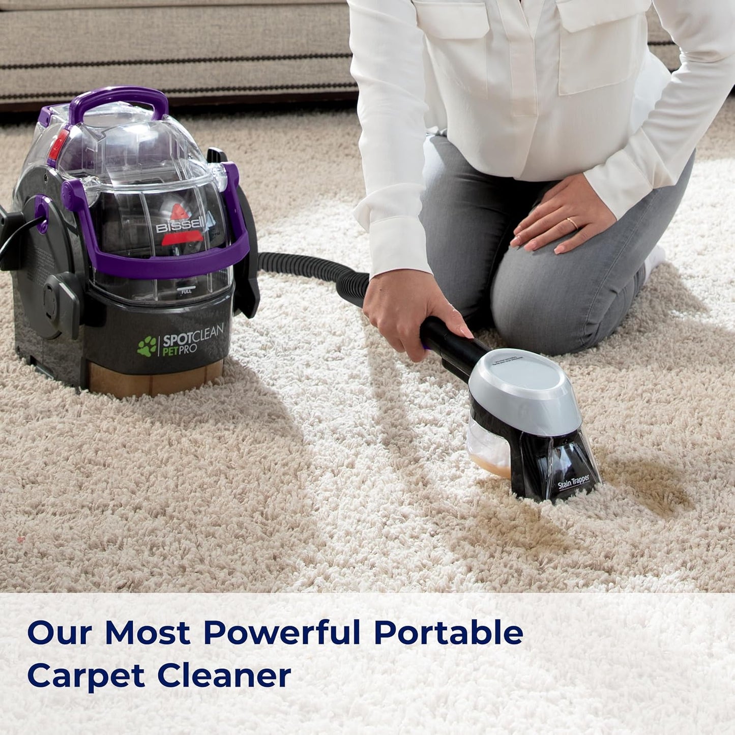 Bissell SpotClean Pet Pro Portable Carpet Cleaner - Good Condition