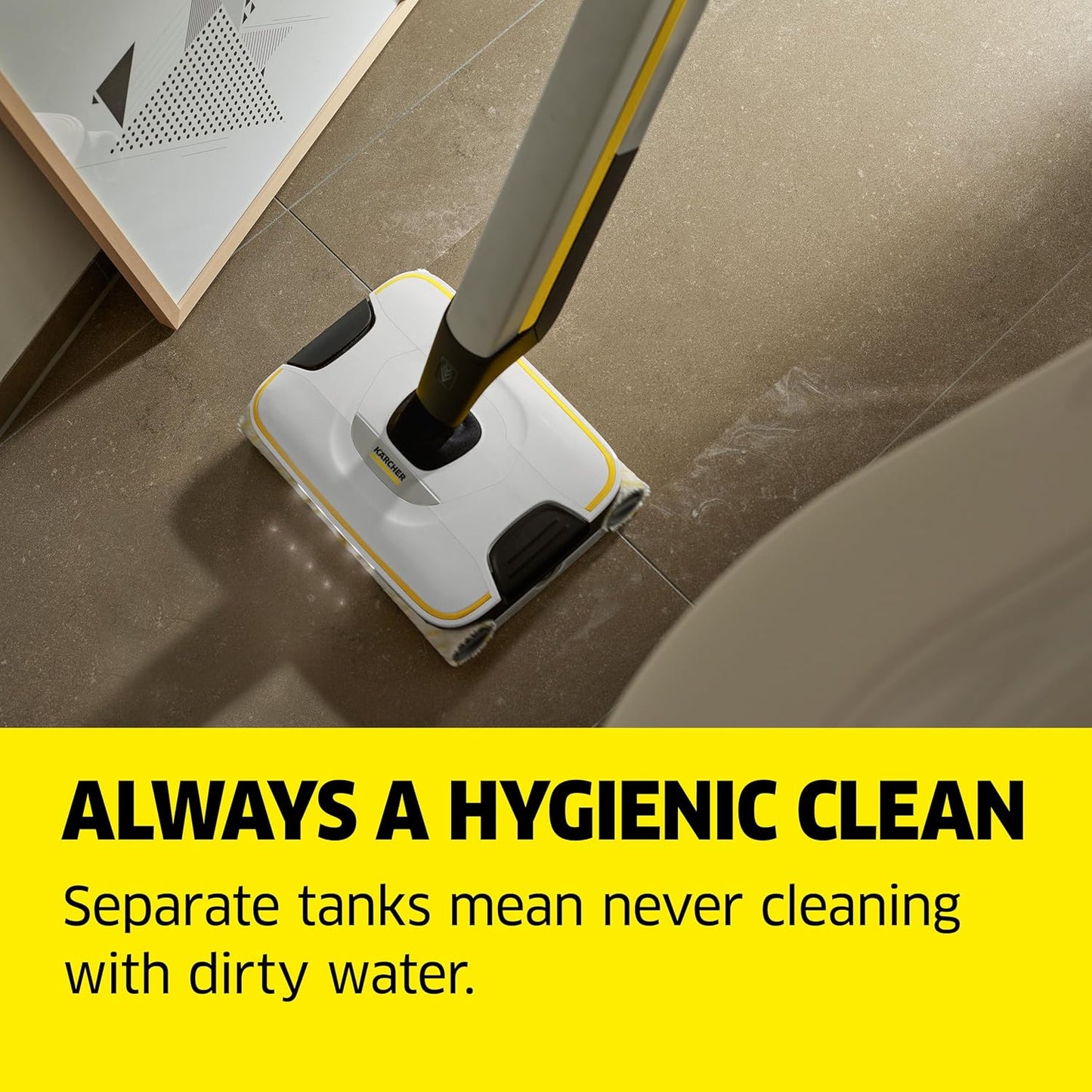 Kärcher FC 7 Cordless All-in-One Hard Floor Cleaner with 4-Roller Technology - New Condition