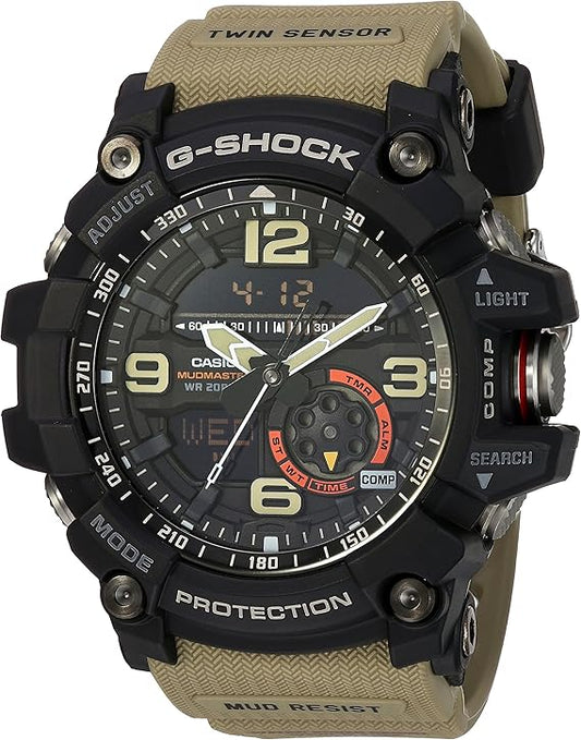 Casio G-Shock Mudmaster GG-1000-1A5CR Quartz Watch Beige - Excellent Condition