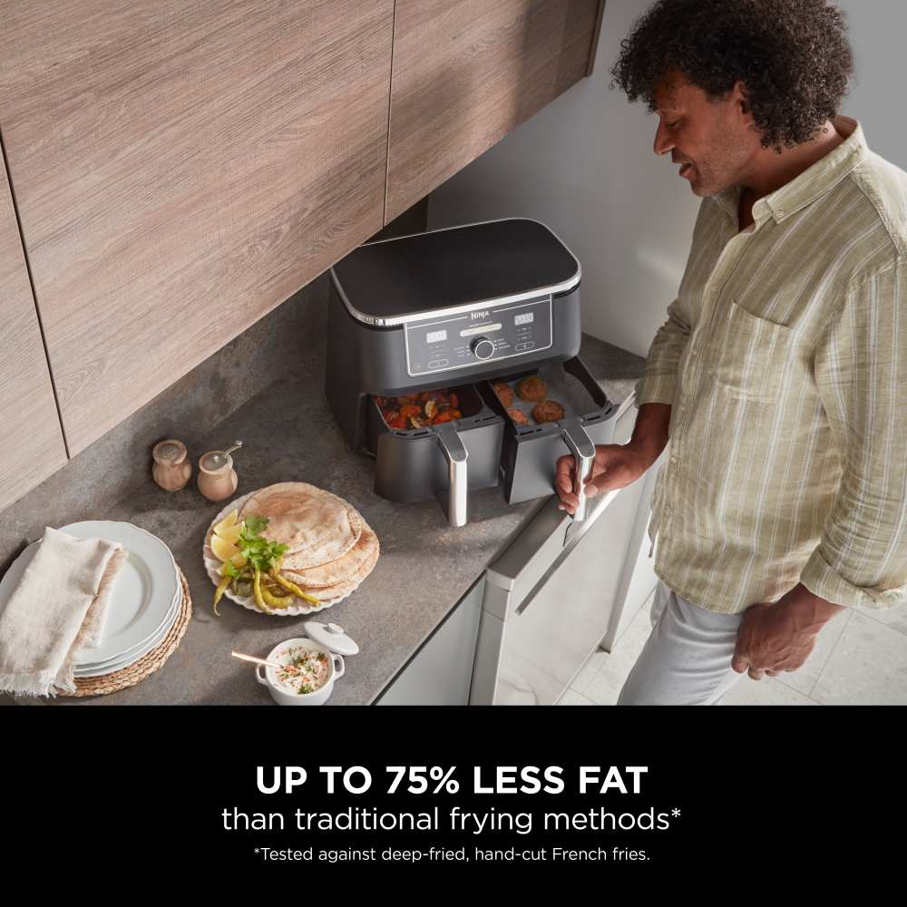 Ninja Foodi Max XXXL Dual Zone Air Fryer, 2 Basket Airfryer - New Condition