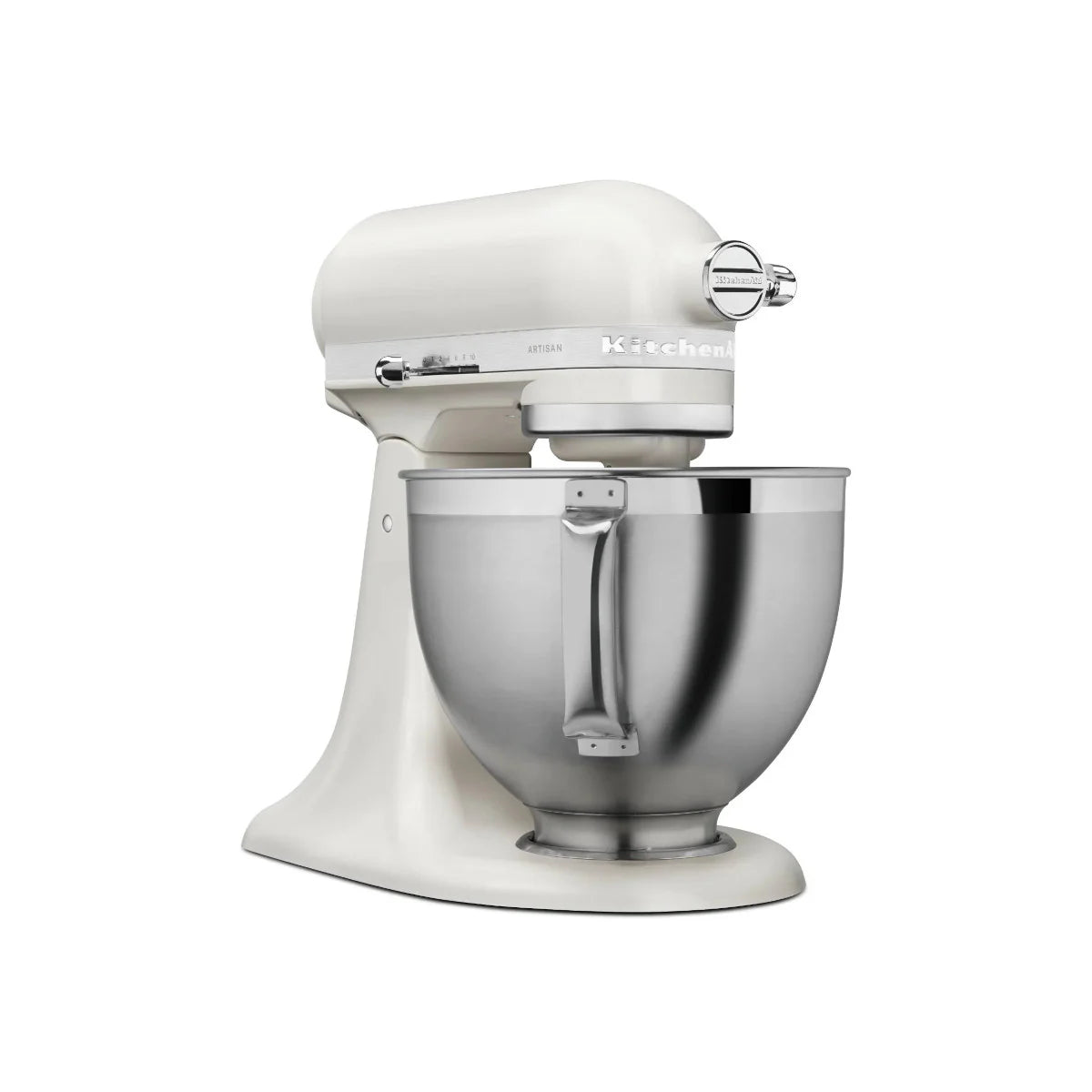 KitchenAid White Artisan Stand Mixer Tilt Head with 5 Accessories - New Condition
